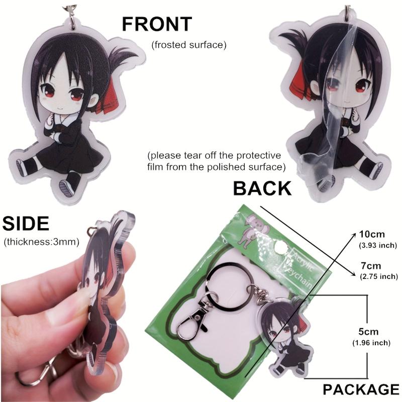 Anime Keychain 96 Inch/4.98 Cm Acrylic Decoration Keyring