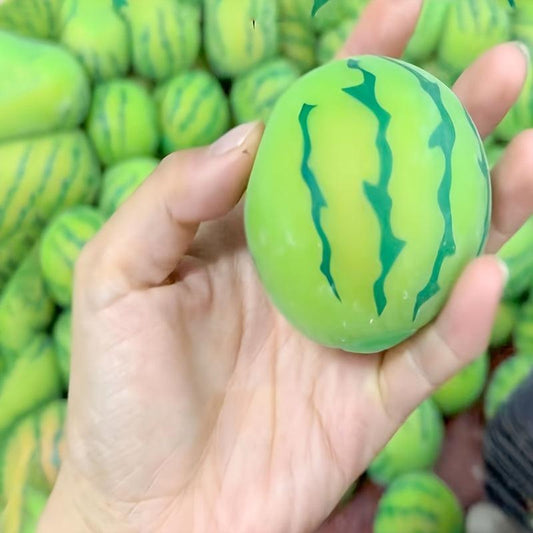 Watermelon Pinch Funny Toy Squeeze Slow Rebound Mood Vent Ball