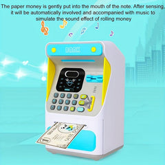 Face Recognition ATM Money Storage Box Safe Piggy Bank