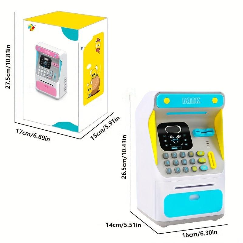 Face Recognition ATM Money Storage Box Safe Piggy Bank