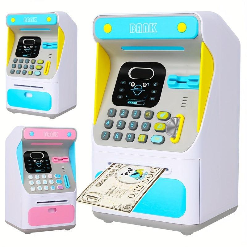 Face Recognition ATM Money Storage Box Safe Piggy Bank