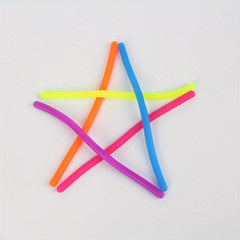 Tpr Soft Glue Noodle Rope Toy for Decompression