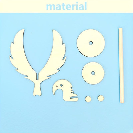 DIY Wooden Balance Birds with Pigment Tech Assembly