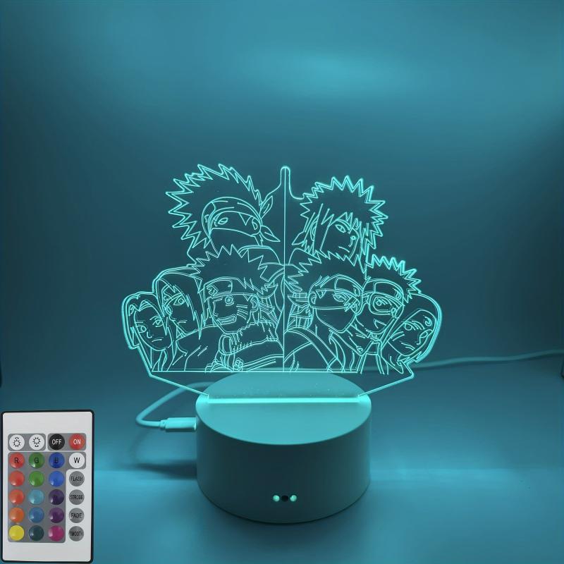 Anime Character 3D Night Light Table Lamp LED Light Gift