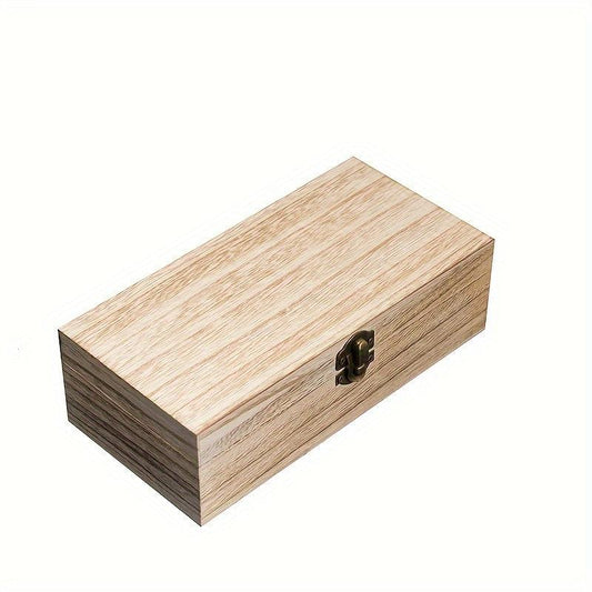 Vintage Wooden Storage Box for Jewelry - Birthday Gift