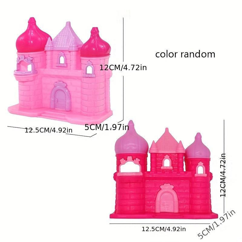Castle Villa Shopping Cart Simulation Carriage Pumpkin Car Play House Toy