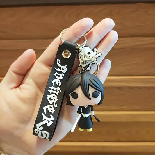 Japanese Anime Warrior Doll Key Chain - Party & Holiday Decoration