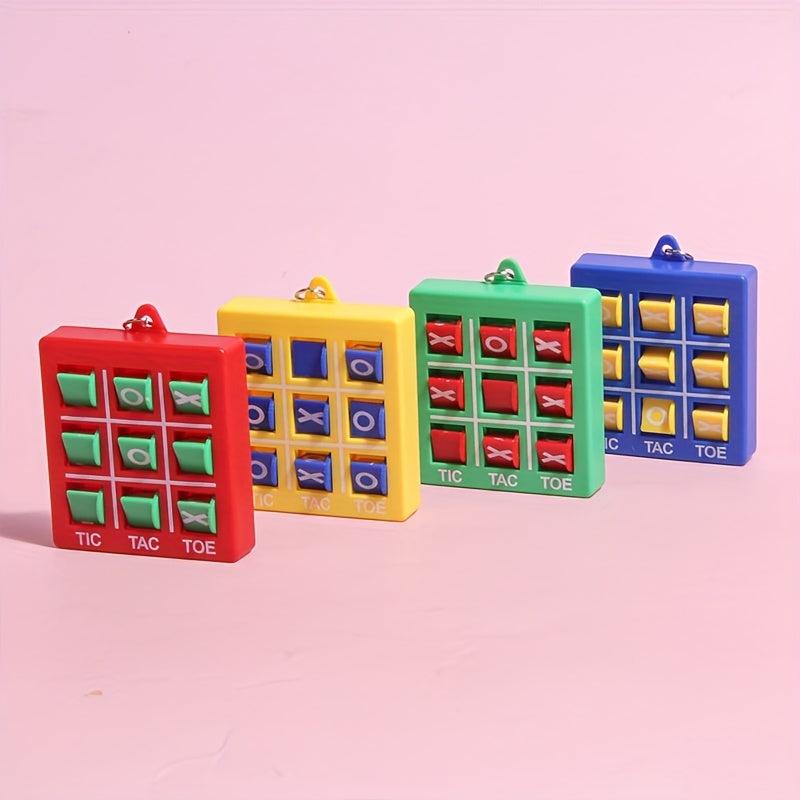 Tic Tac Toe Keychain Party Game Gift Toy
