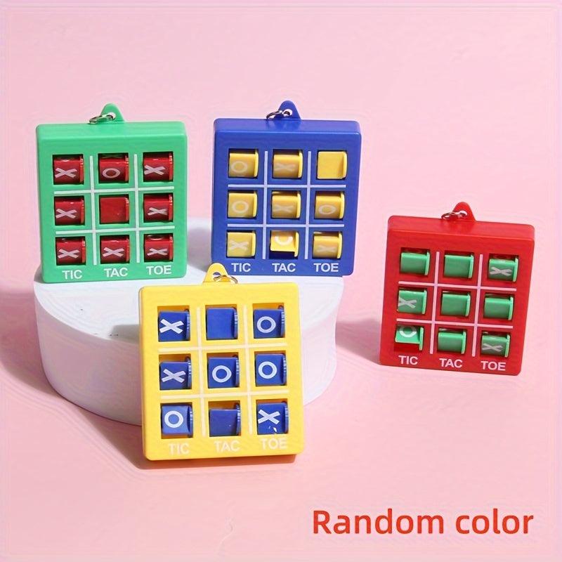 Tic Tac Toe Keychain Party Game Gift Toy