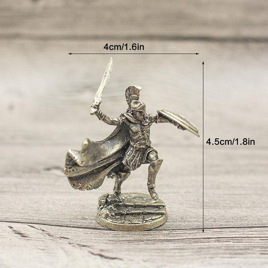 Metal Retro Statue Tabletop Decor Collectible Toy