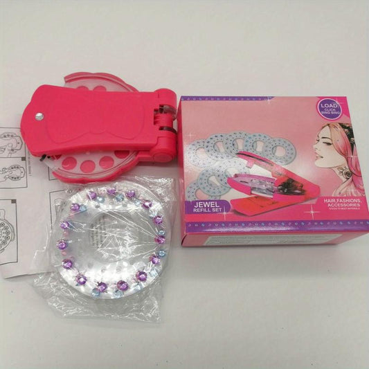 Girl's Home Hair Nail Drill Bright Diamond Decor