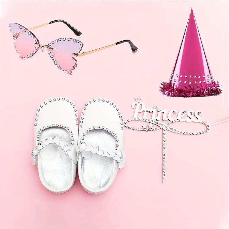 Girl's Home Hair Nail Drill Bright Diamond Decor