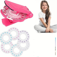 Girl's Home Hair Nail Drill Bright Diamond Decor