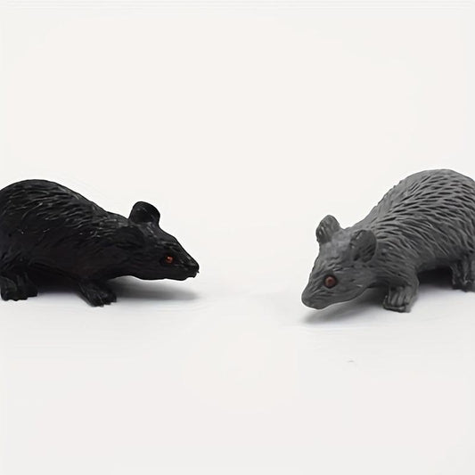 Creepy Mini Grey Baby Mouse Prank Model for Halloween