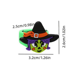 Kids Cartoon Halloween Ring Toys for Fun