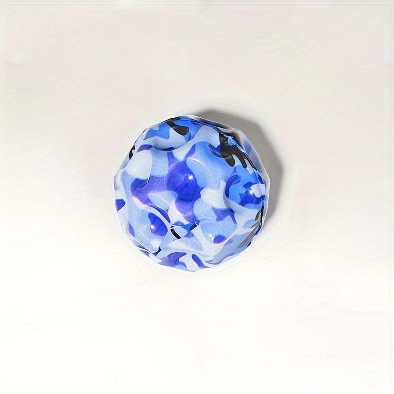 Christmas 63mm PU Stress Ball Foam Stress Ball Anxiety Relief Toy Cube