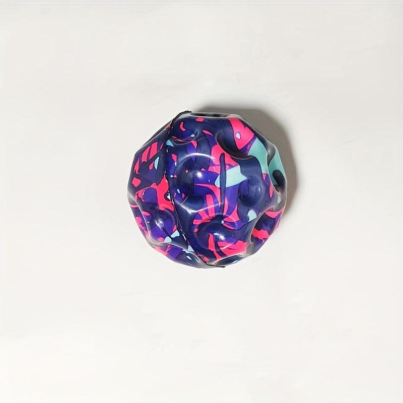 Christmas 63mm PU Stress Ball Foam Stress Ball Anxiety Relief Toy Cube