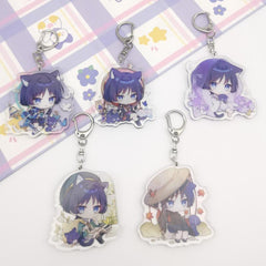 Anime GameBoys Keychain Backpack Pendant Christmas Gift