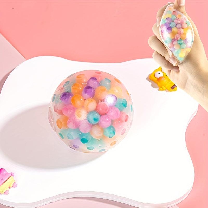 Rainbow Bead Venting Ball Decompressing Toy
