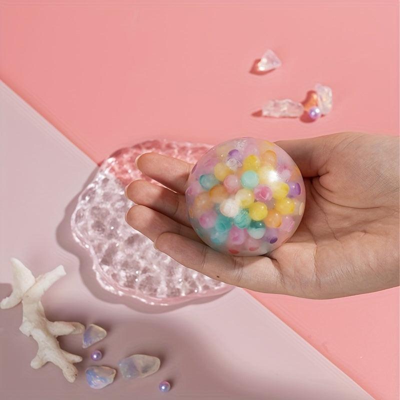 Rainbow Bead Venting Ball Decompressing Toy