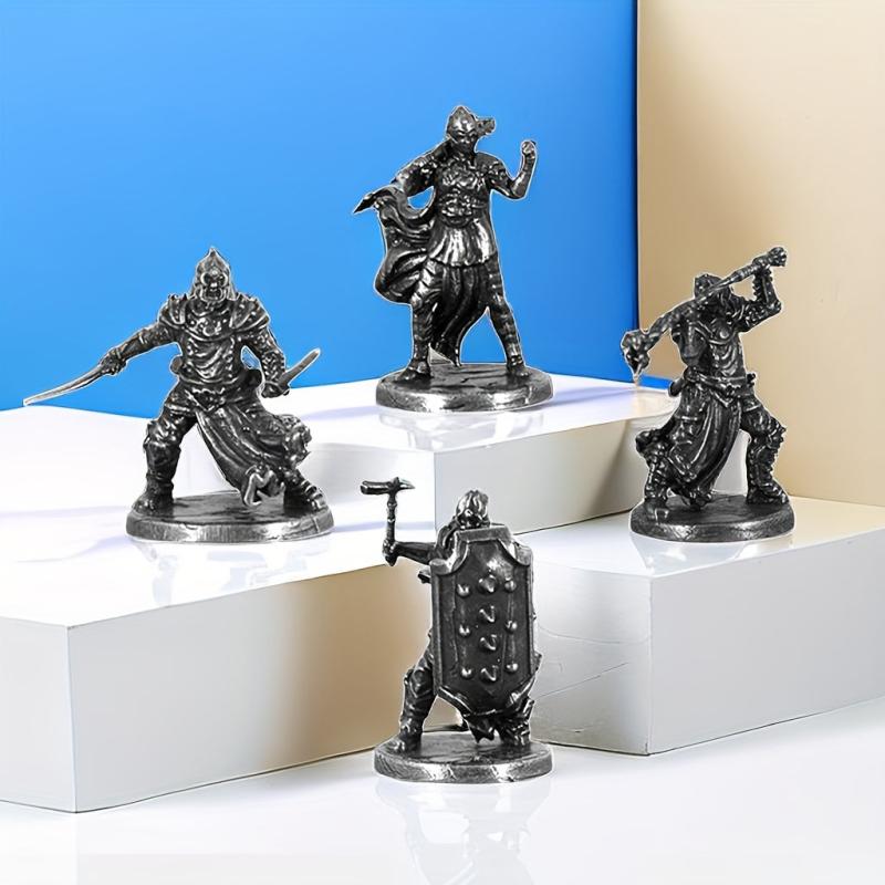 Metal Mercenary Corps Soldier Model Desktop Game Ornament Hand Chess Toy