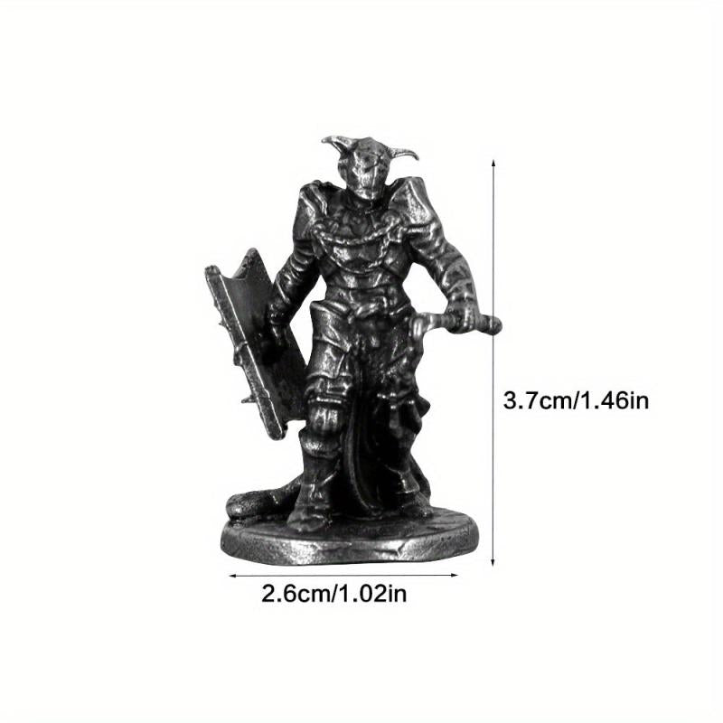 Metal Mercenary Corps Soldier Model Desktop Game Ornament Hand Chess Toy