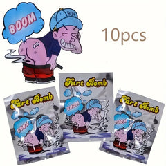 10pcs Puff Stink Fart Smell Bomb Perfume Bomb Funny Tricky Toys