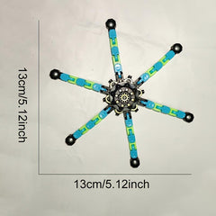 Fingertip Gyroscope Toy Chain Rotating Robot Slow Pressure Relaxation