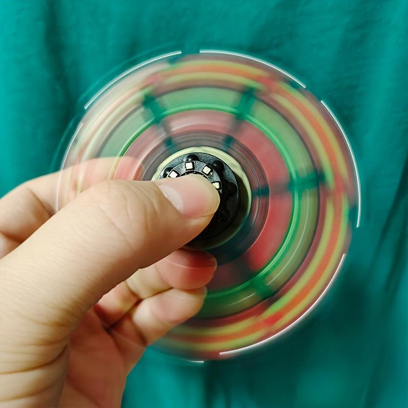 Fingertip Gyroscope Toy Chain Rotating Robot Slow Pressure Relaxation