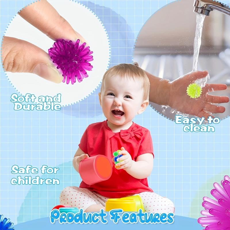 Colorful Sensory Stinging Balls for Kids