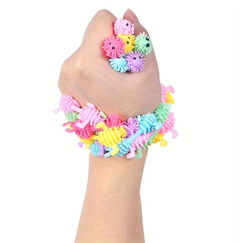 Bouncy Small Invention Toys - Anxiety Relieving Sensory Rope Toys - 6 Colors