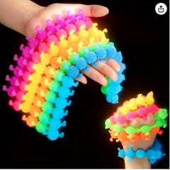 Bouncy Small Invention Toys - Anxiety Relieving Sensory Rope Toys - 6 Colors