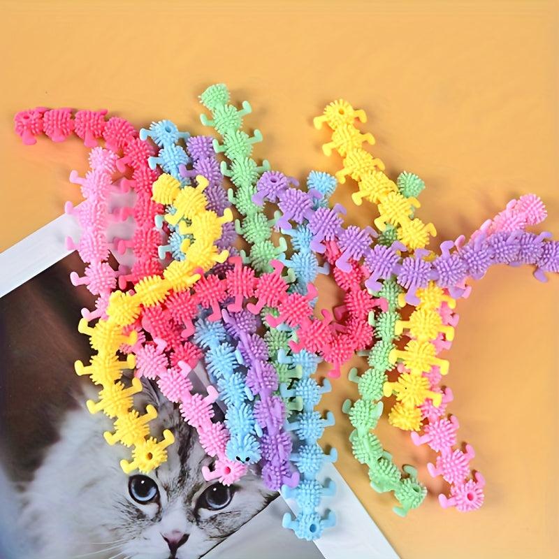 Bouncy Small Invention Toys - Anxiety Relieving Sensory Rope Toys - 6 Colors