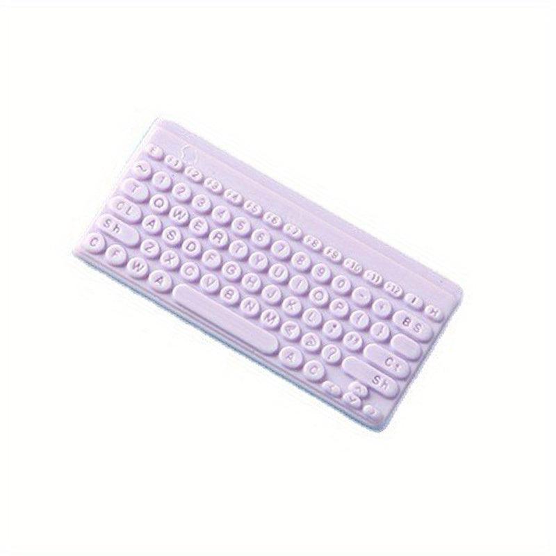2Pcs Mini Macaroon Keyboard Ornaments for Dollhouse