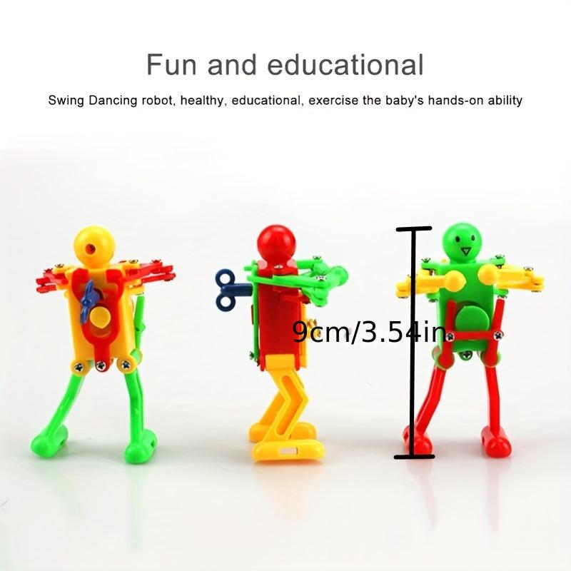 Clockwork Robot Dancer Toy Funny Butt Twisting Dance