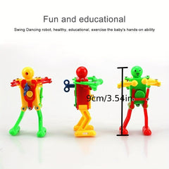 Clockwork Robot Dancer Toy Funny Butt Twisting Dance