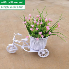 Simulation Flower Car Set Photography Prop Home Decoration