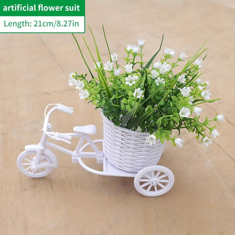 Simulation Flower Car Set Photography Prop Home Decoration