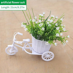 Simulation Flower Car Set Photography Prop Home Decoration