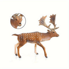 Solid Animal Model Plastic Deer Toy - Creative Christmas Halloween Gift
