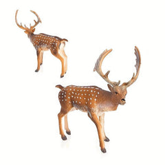 Solid Animal Model Plastic Deer Toy - Creative Christmas Halloween Gift
