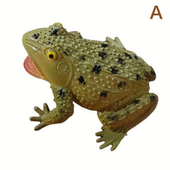 Halloween Prank Pinching Frog Model Toy