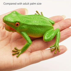 Halloween Prank Pinching Frog Model Toy