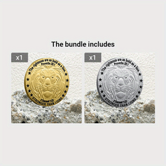 Bold As A Lion Strength Challenge Coin Gift