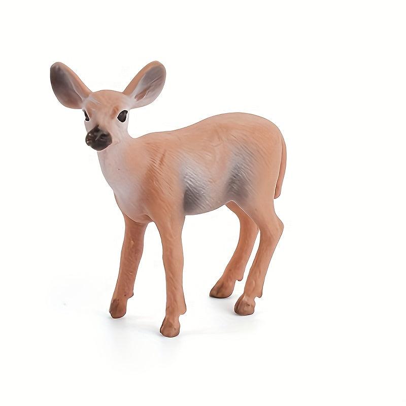 Christmas Elk Reindeer Ornament Model Toy Set