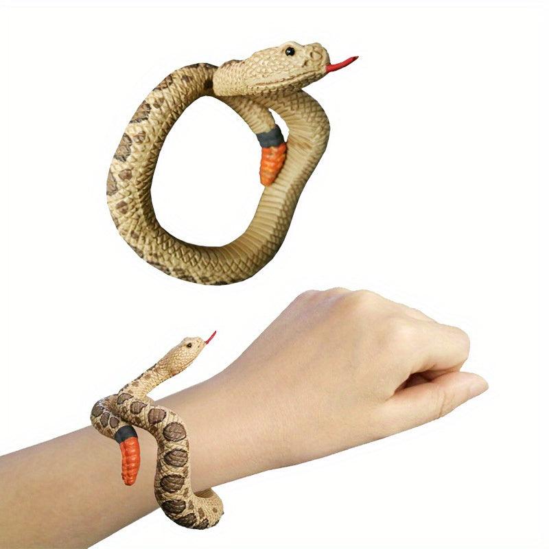 Simulation Snake Toy Tricky Bracelet Wearable Accessories Adjustable Size