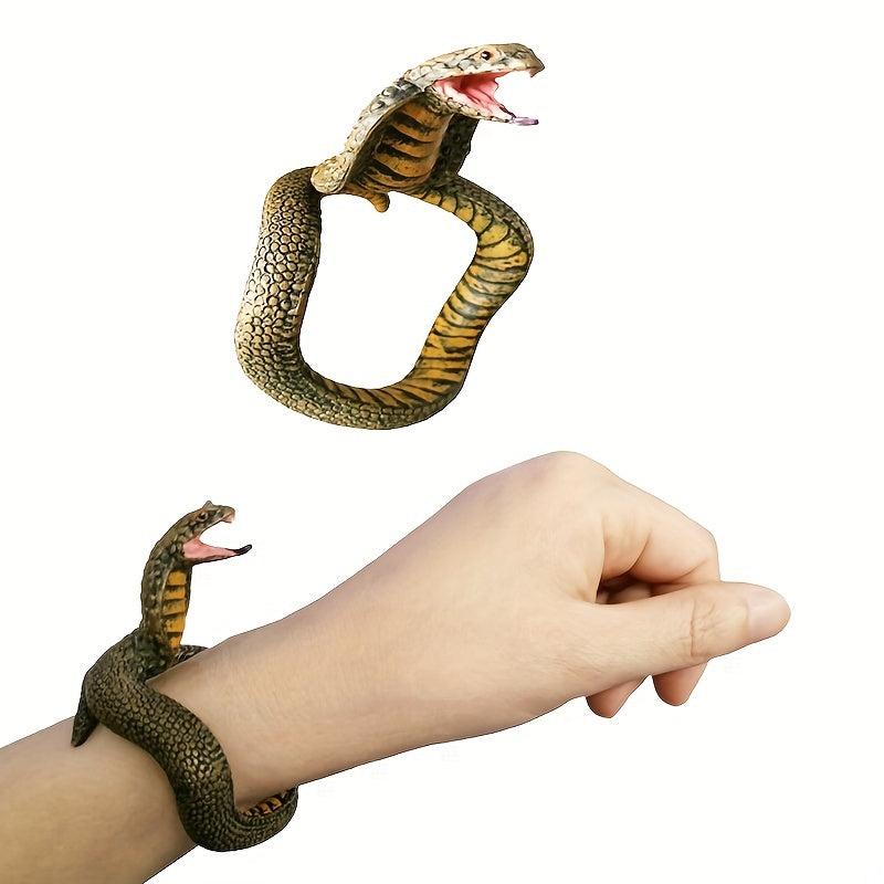 Simulation Snake Toy Tricky Bracelet Wearable Accessories Adjustable Size