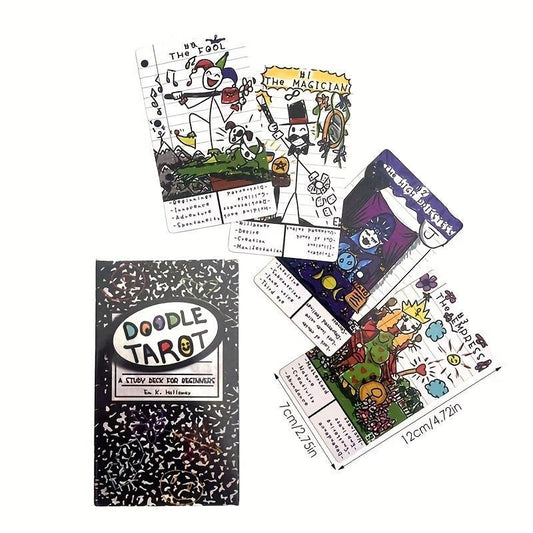 Graffiti Tarot Deck Set - Fortune Telling Game