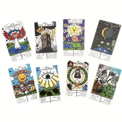 Graffiti Tarot Deck Set - Fortune Telling Game