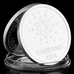 Golden Plated Cryptocurrency Metal Coin Gift
